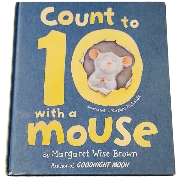 Margaret Wise Brown "Count to 10 with a Mouse" Educational Book‎ for Children - Picture 1 of 3